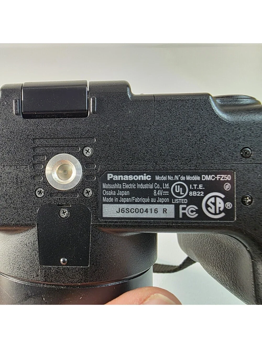 Panasonic LUMIX DMC-FZ50 10.1MP Digital Camera W/ Charger, Hood & Cords